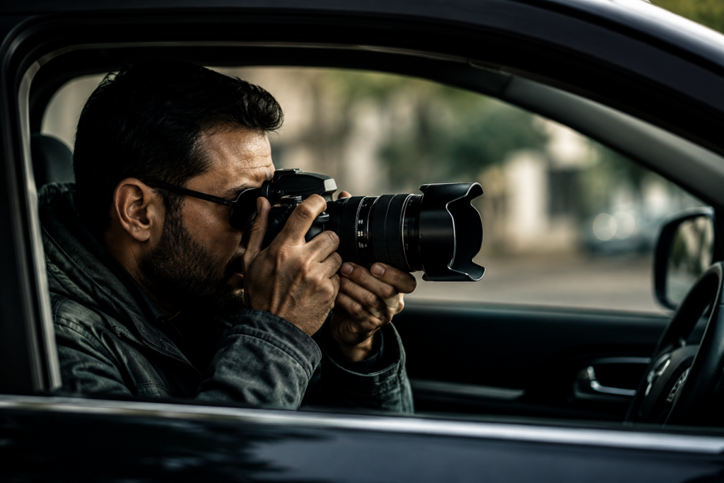 Cinematic Car Window Photographer