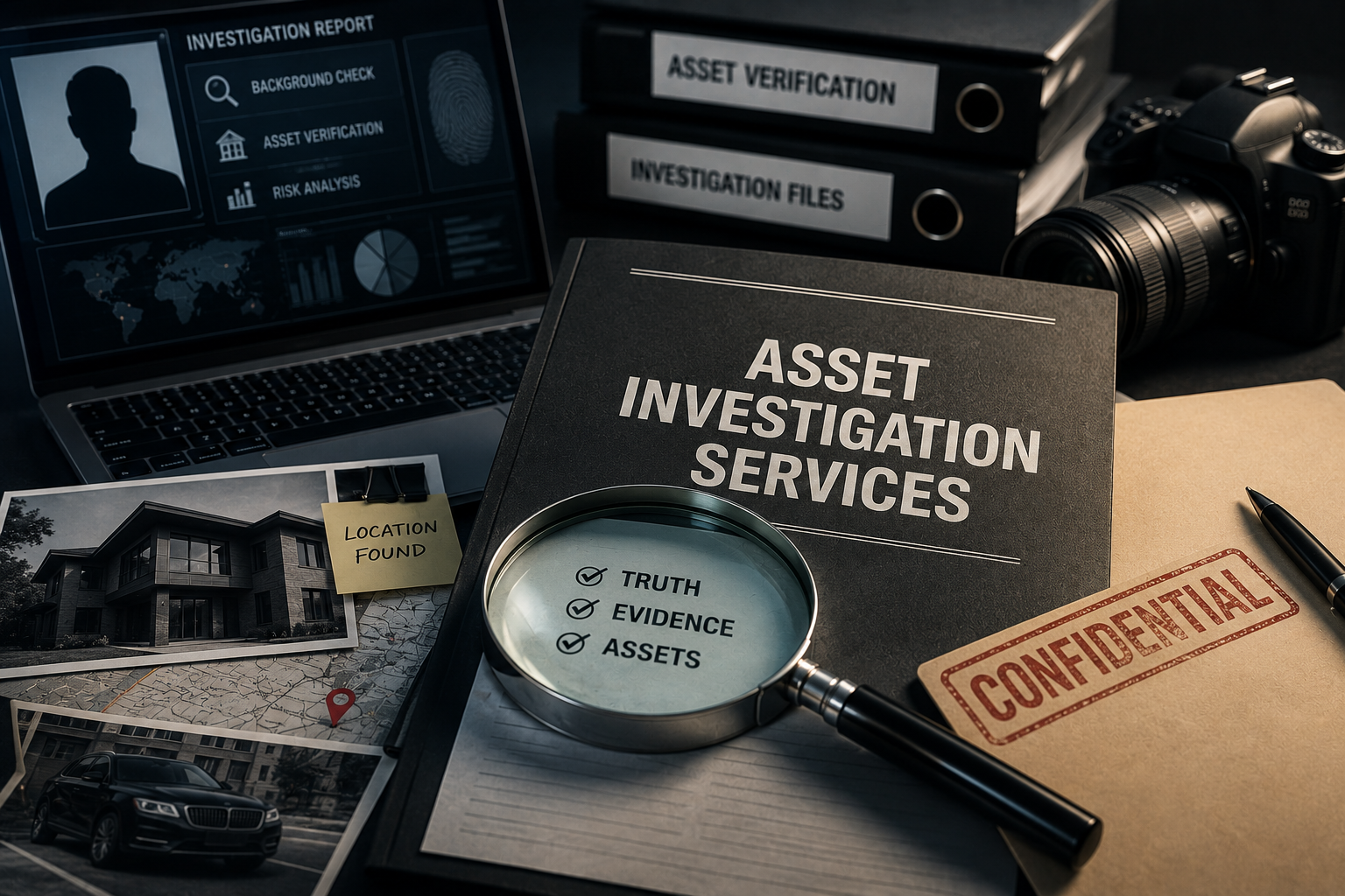 Confidential Asset Investigation Desk