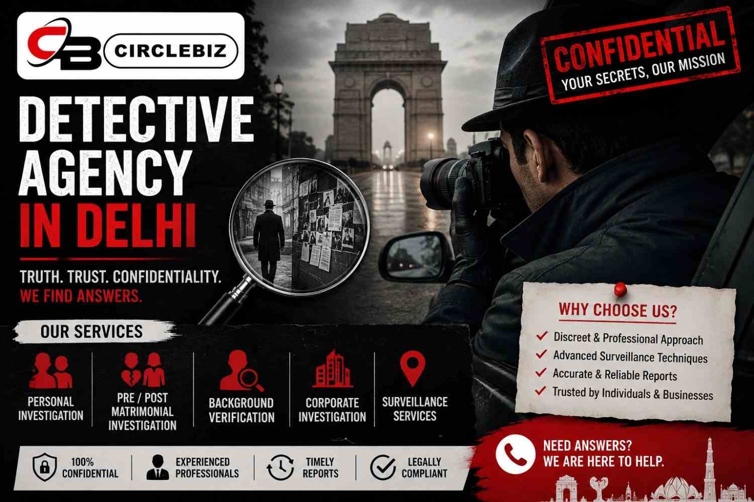Detective Agency in Delhi